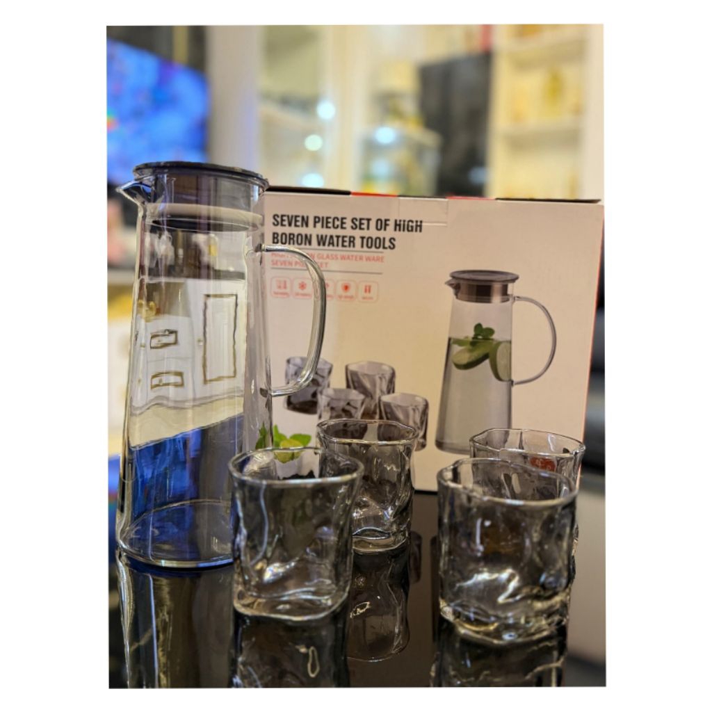 TEKO SET GELAS GIFT HADIAH KADO NIKAHAN KAWIN LAMARAN TEKO SET WADAH MINUM SET GELAS