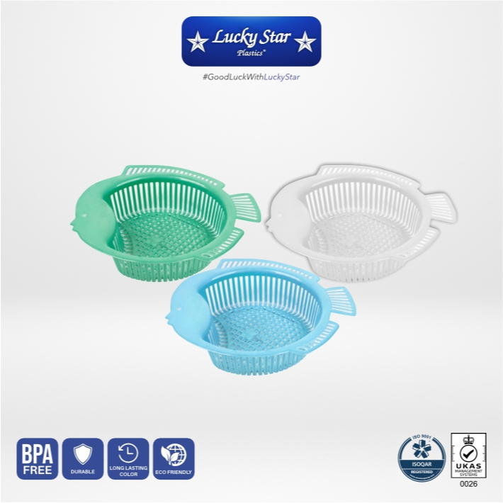 Lucky Star - Keranjang Ikan Dorang S keranjang plastik mangkok buah plastik grosir