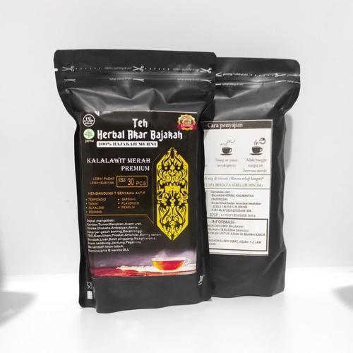 

Teh Celup Kayu Akar Bajakah Asli Kalimantan isi 30 pcs, Teh Bajakah Kalalawit Merah