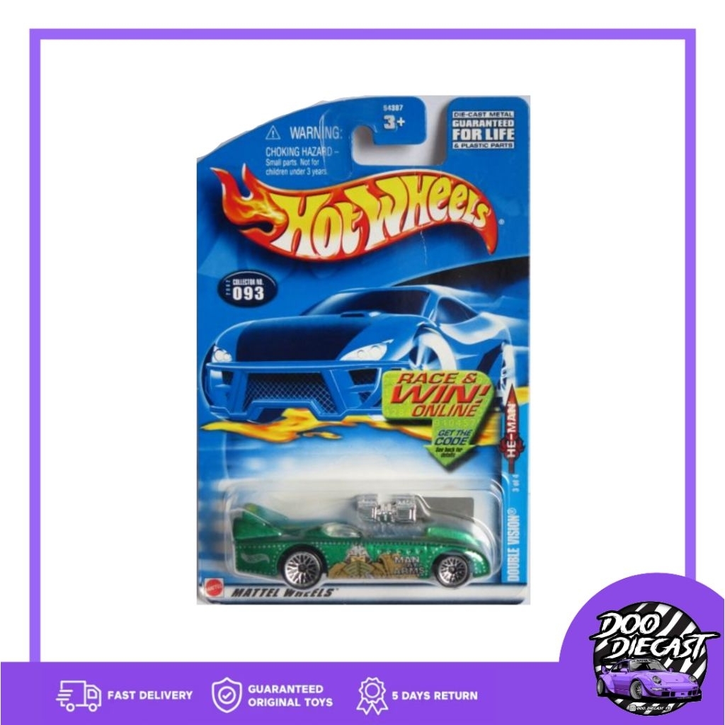 Hot Wheels Double Vision He - Man Man at Arms