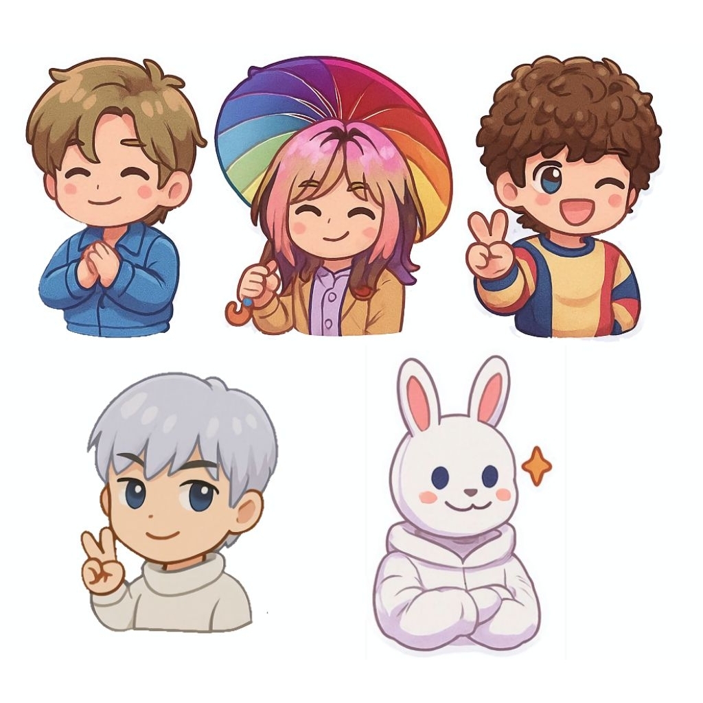 

sticker pack BIG BANG // K-POP