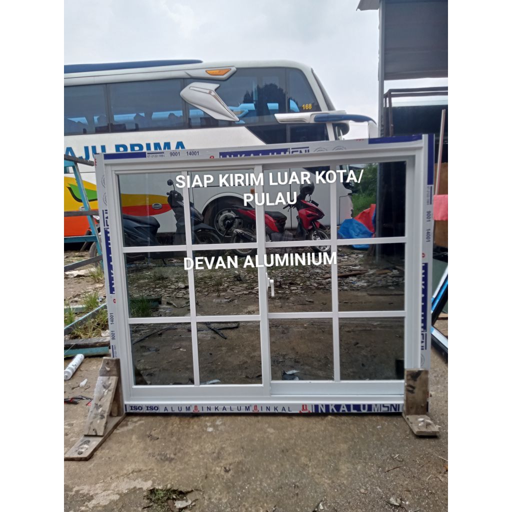 Jendela Sleding Aluminium Ornamen