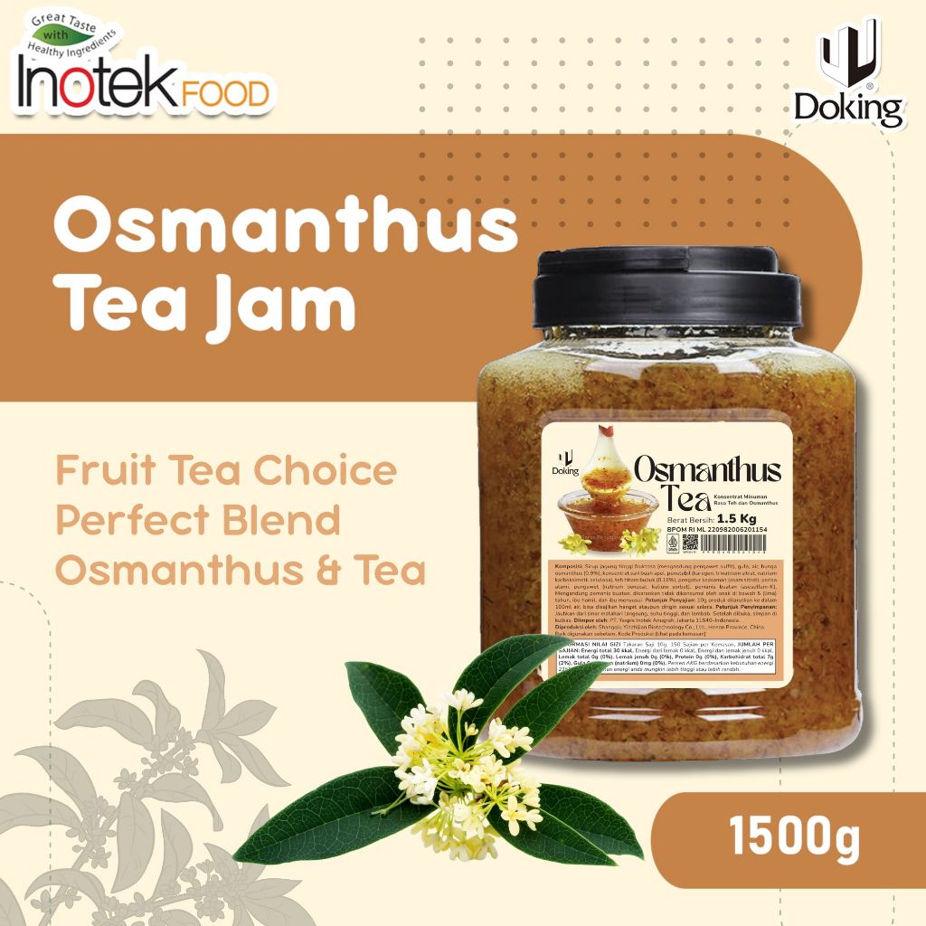 

Doking Osmanthus Tea Jam – 1.5 KG