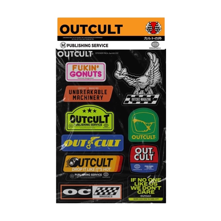 

Outcult Sticker Pack Vol. 1
