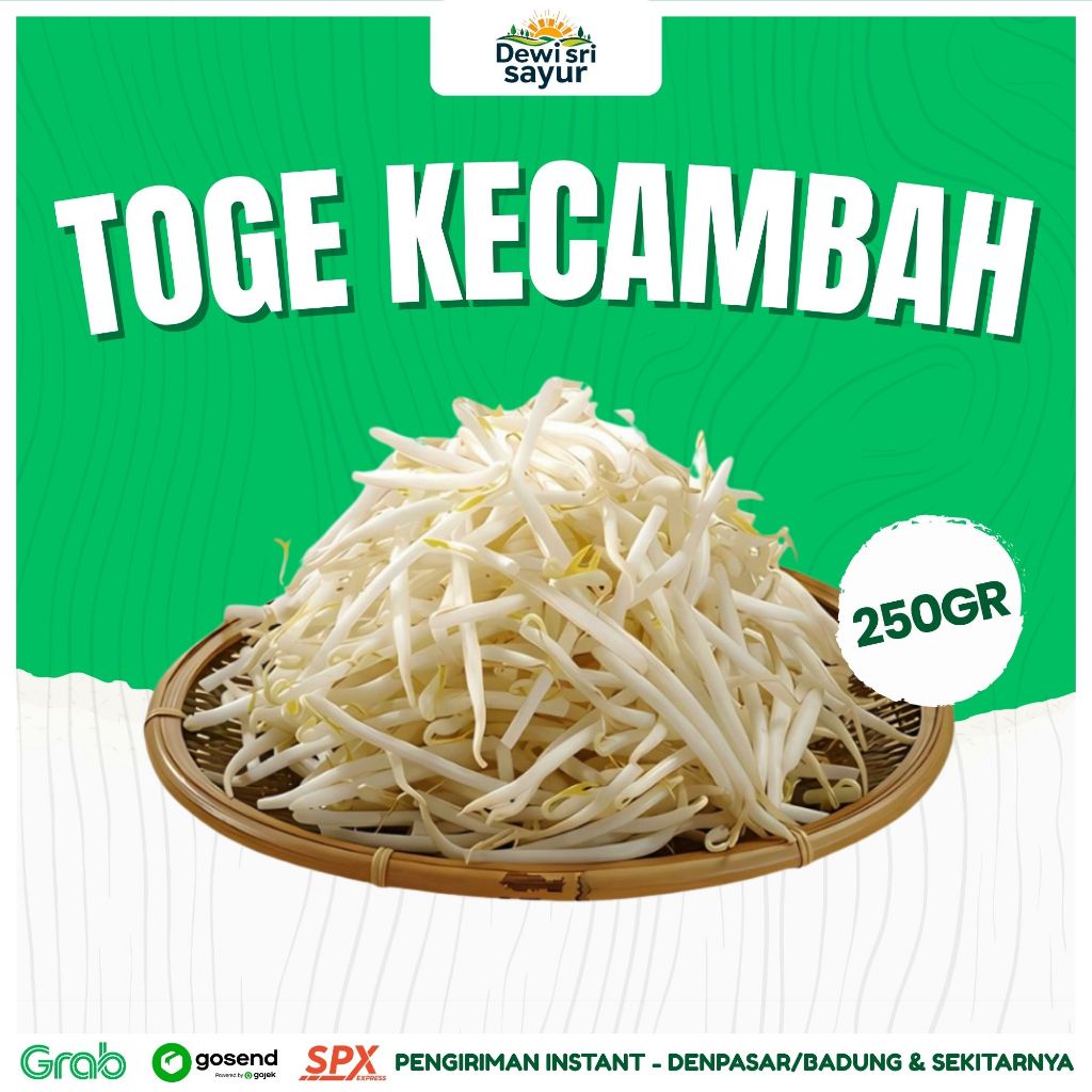 

Toge Kecambah 250gr – Dewi Sri Sayur