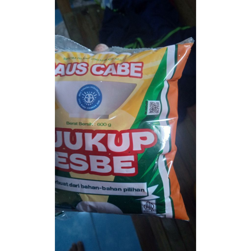

Saus Cabai Cabe Pedas Tjukup ESBE Asli Cirebon