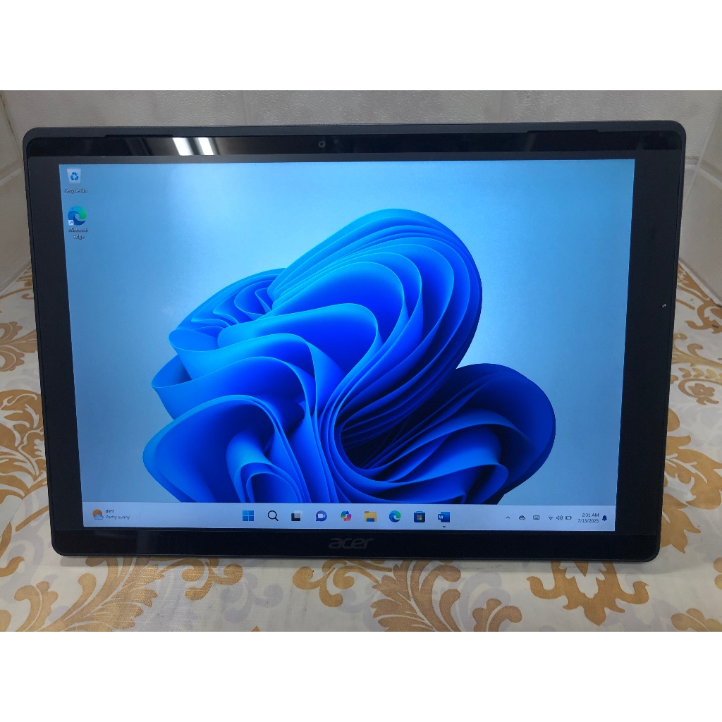 LAPTOP TABLET ACER SWITCH SW512 CORE I5 GEN7 RAM 8GB SSD 256GB WIN11 SIAP GASSSSS