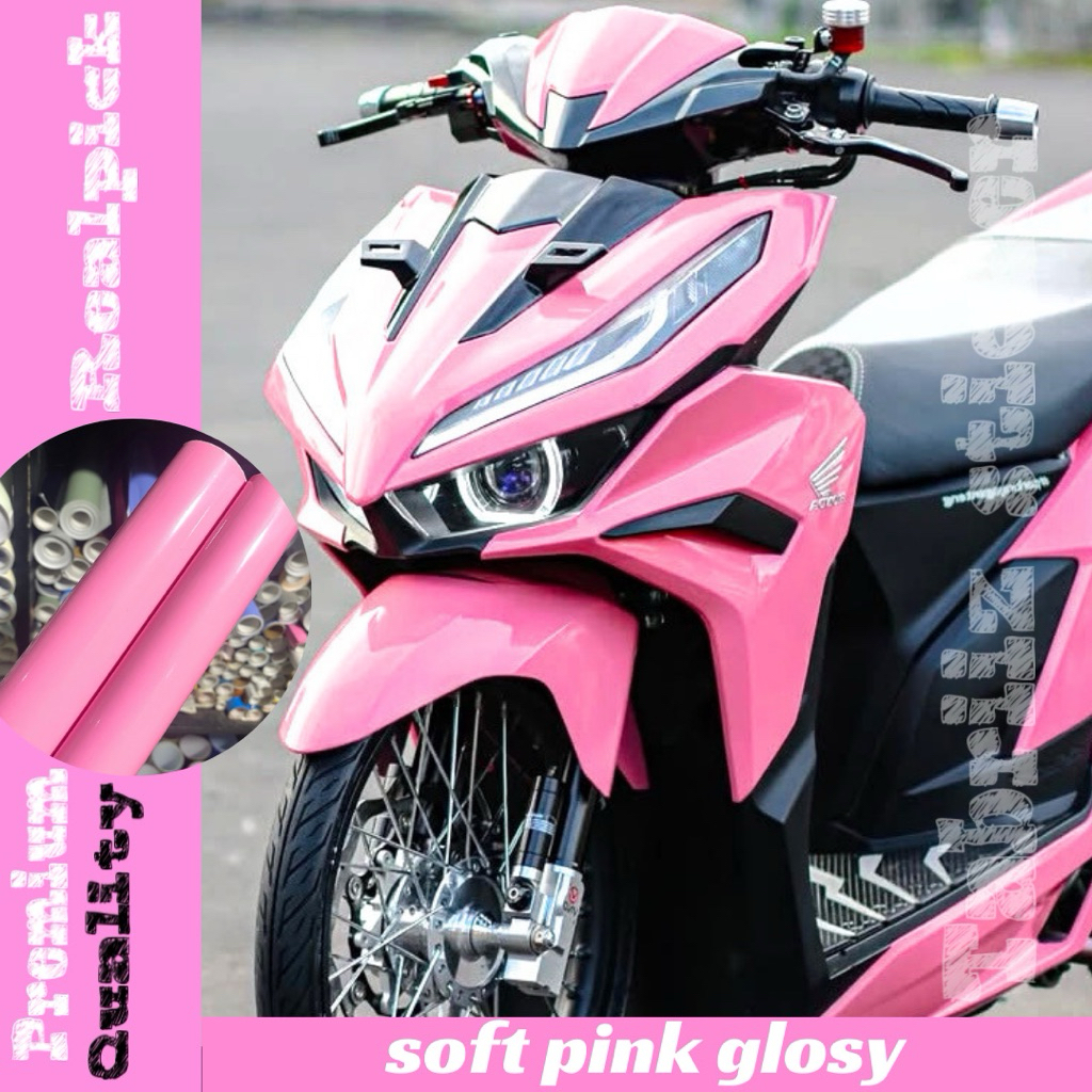sticker skotlet warna softpink glossy skotlet ping muda glosy skotlet merah muda glosy softpink glos