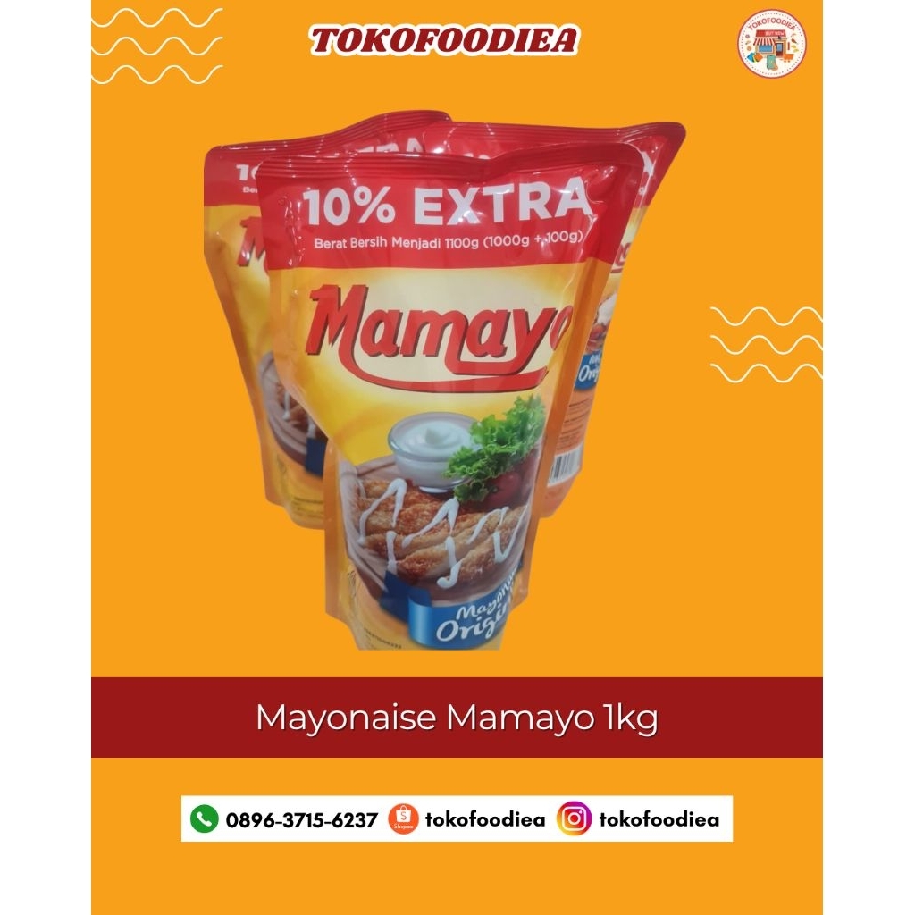 

Mayonaise Mamayo 1Kg | Tokofoodiea