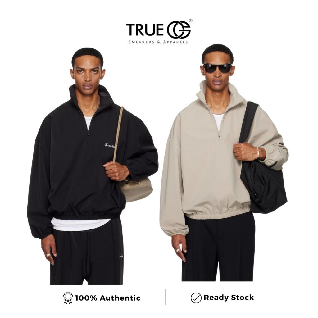 Fear of God Essentials Sporty Half Zip Jacket Authentic