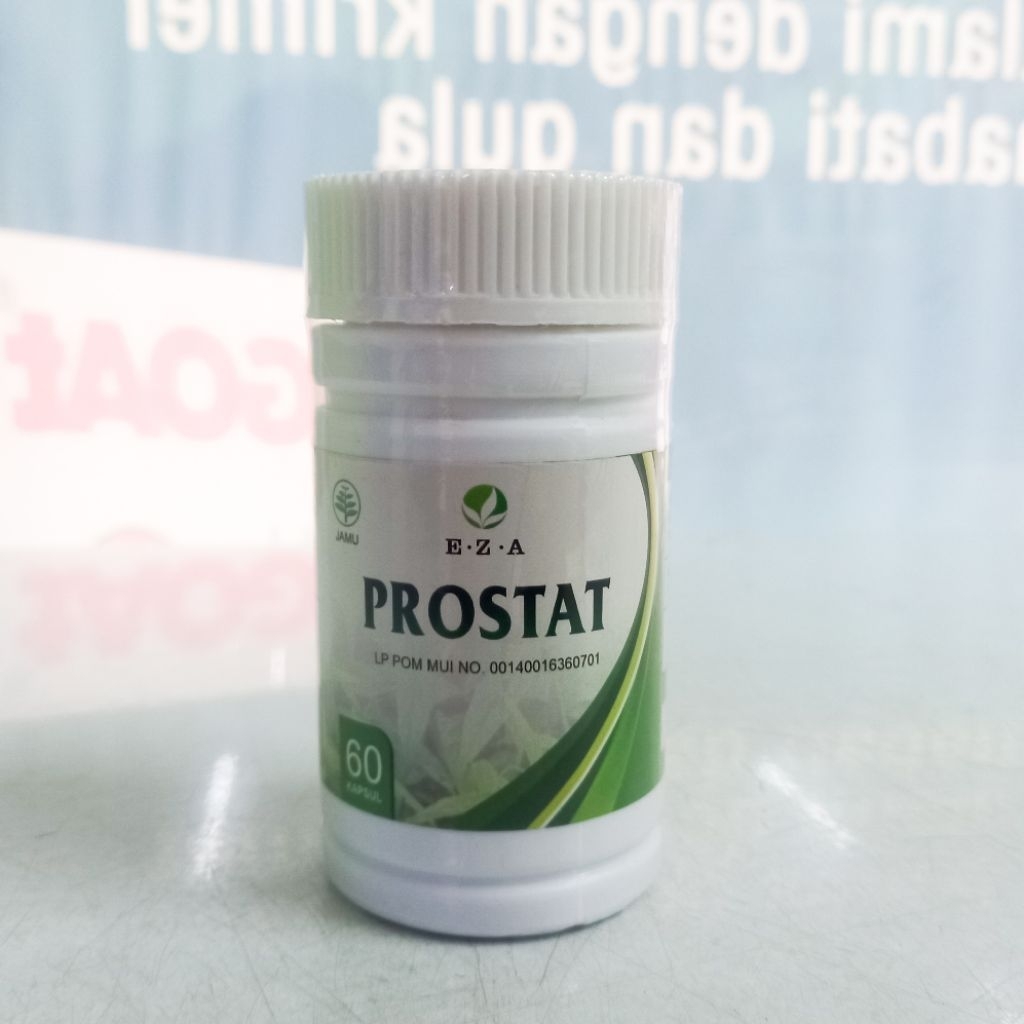 PROSTAT EZA - Kapsul Herbal Membantu Mengatasi Peradangan Kelenjar Prostat Melancarkan Air Seni isi 
