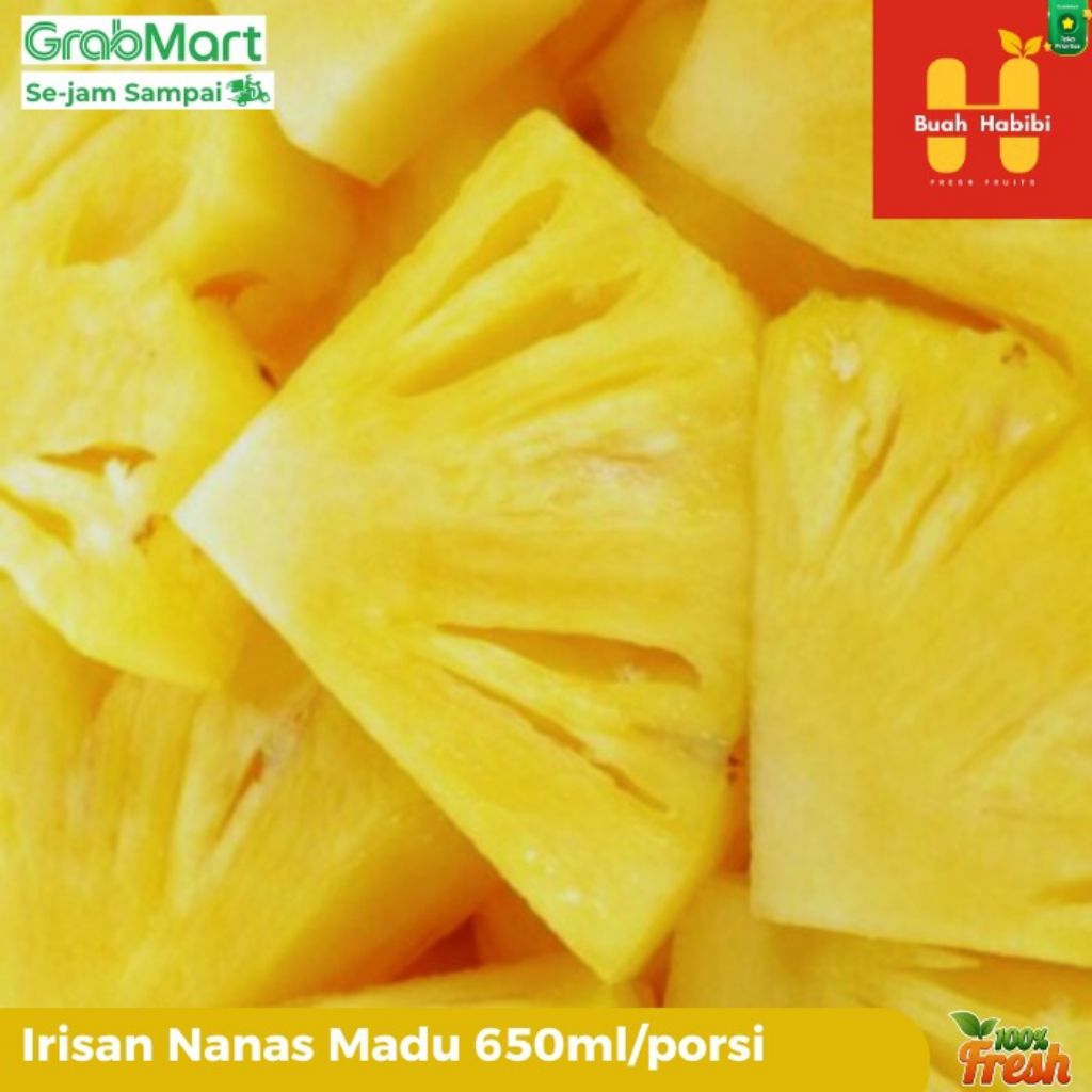 

IRISAN NANAS MADU/650ml porsi