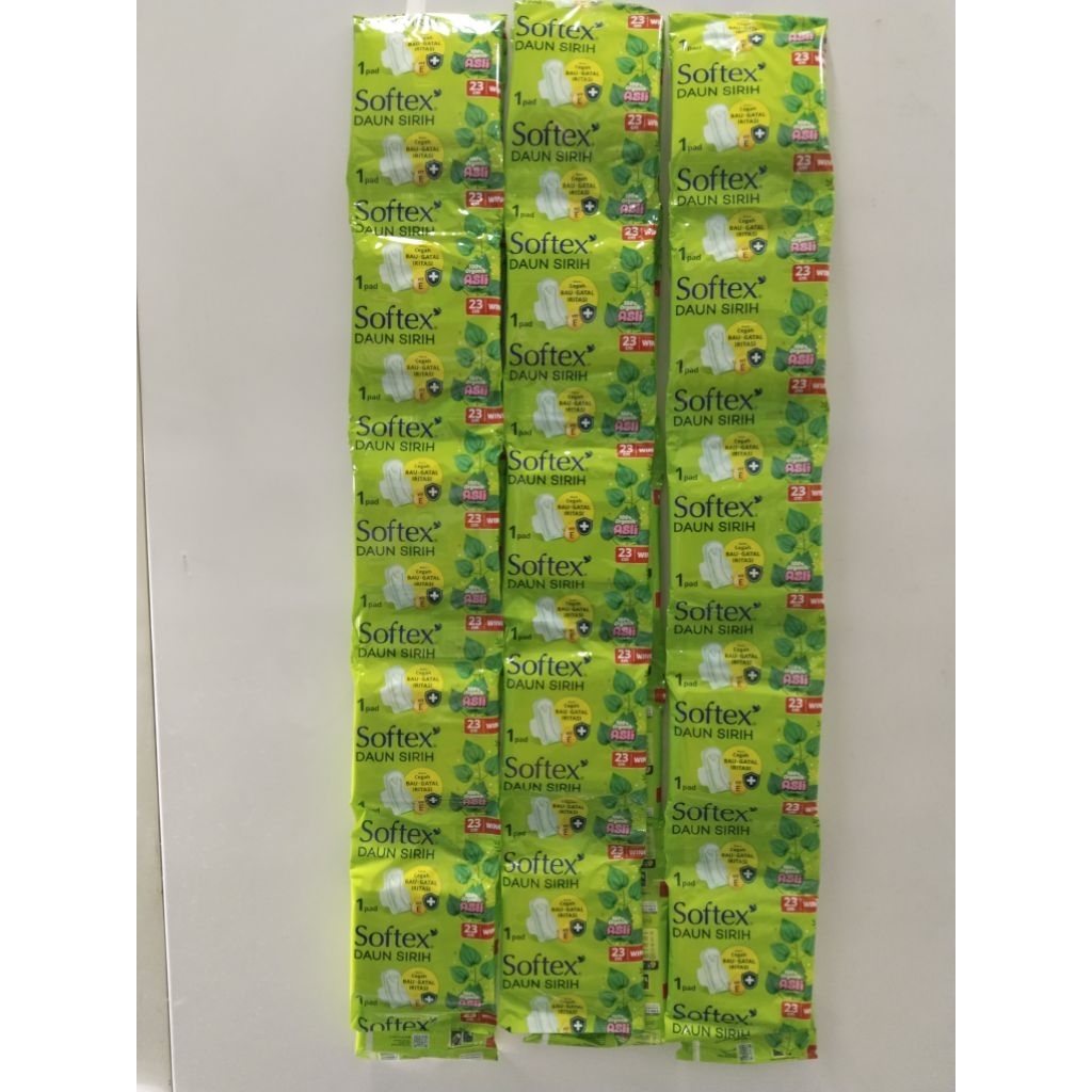 Softex Daun Sirih Wing 23cm Isi 1/Hanger Isi 10-