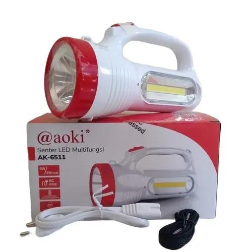 Senter AOKI AK-6511/senter tangan/senter rechargeable/senter led AOKI