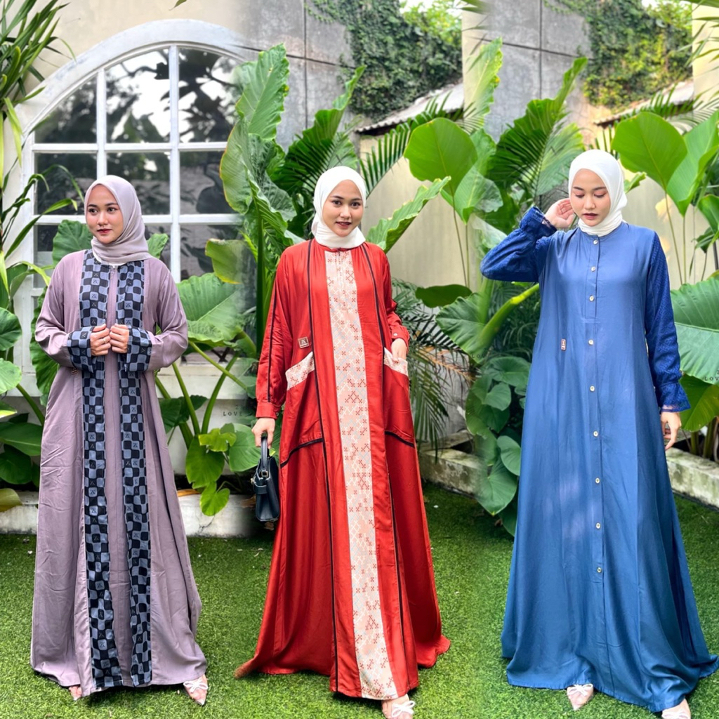 (PO)COD ZAKIYA DRESS//BAHAN TWILL UNIQOLO//ZAKIYAH KAFTAN//DRESS KAFTAN
