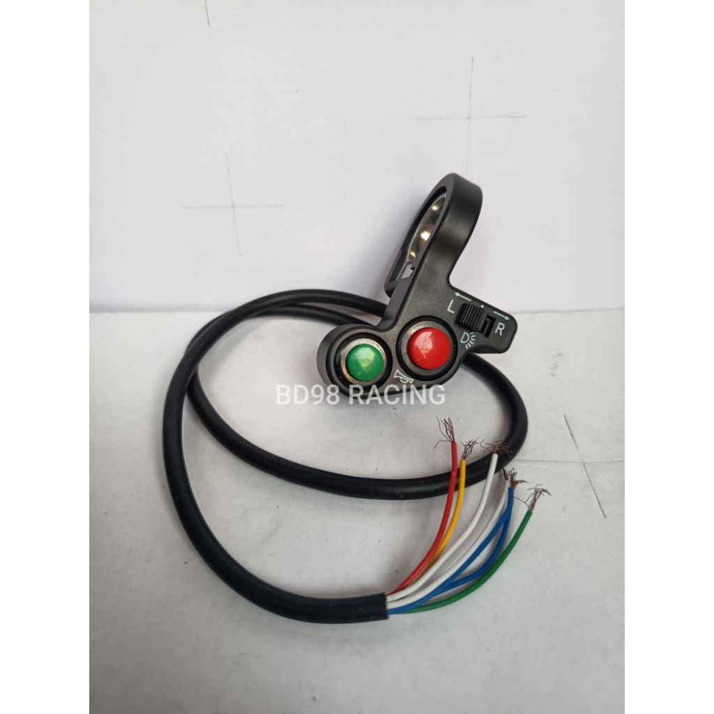 SAKLAR KIRI 3 TOMBOL MODEL DOMINO / SAKLAR LAMPU SEIN / SAKLAR KLAKSON / SAKLAR LAMPU