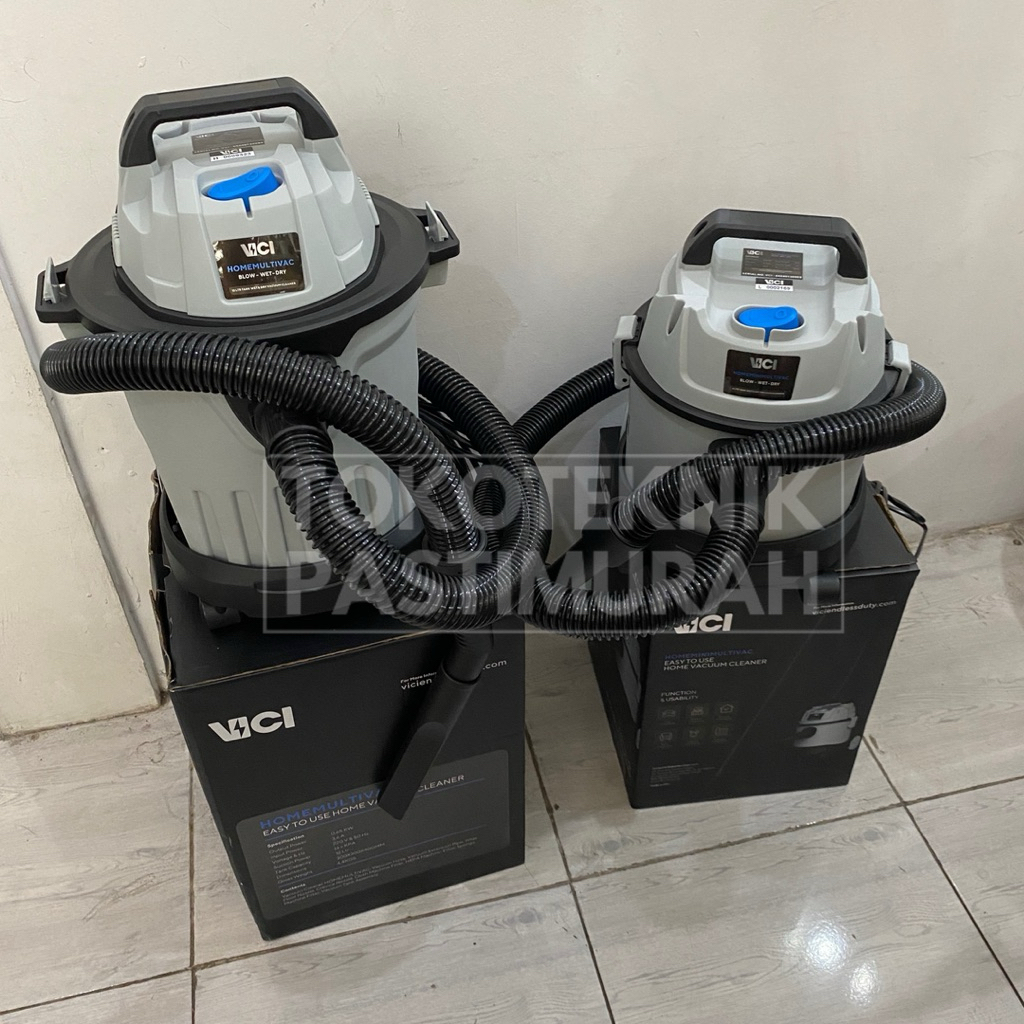 Vacuum Cleaner Vici 12 Liter / 6 Liter Basah - Kering Penyedot Debu Vacum Vakum Cleaner Sedot Debu M