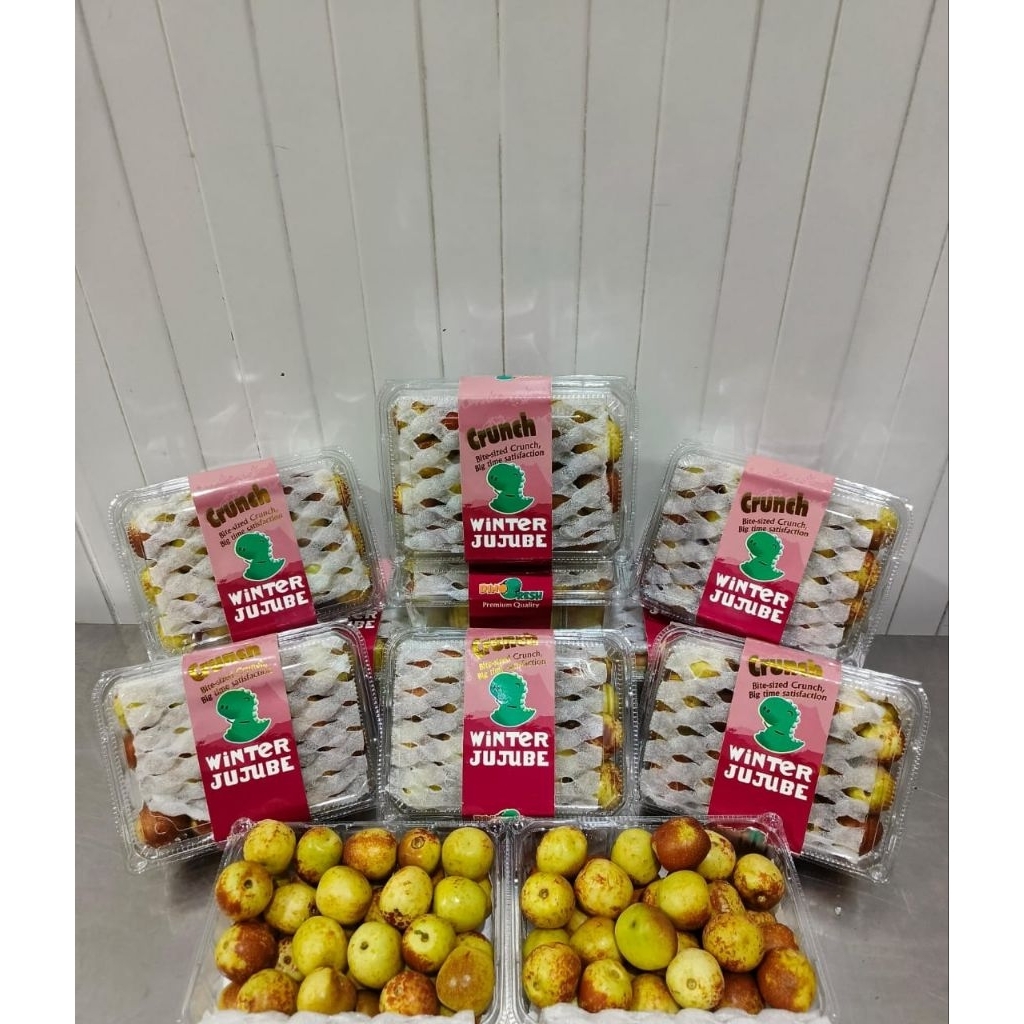 

Winter Jujube Segar Premium | Kurma China Apel | Buah Manis Renyah 1box isi 12pack