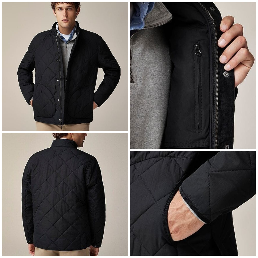Jacket J.Crew Sussex Quilted Jacket With PrimaLoft Jackets