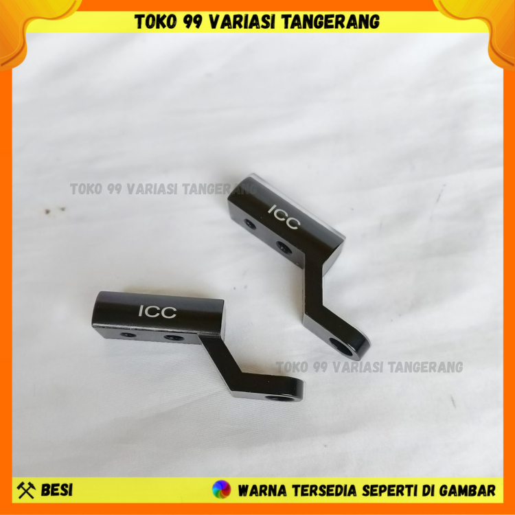 BREKET SPION DUDUKAN LAMPU TEMBAK SOROT LED UNTUK SEMUA MOTOR