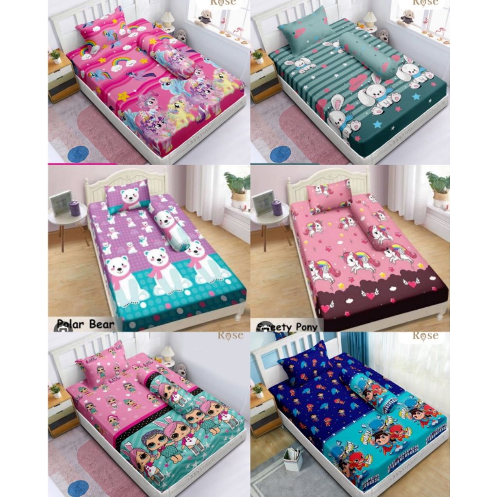 sprei lady rose 100x200 single