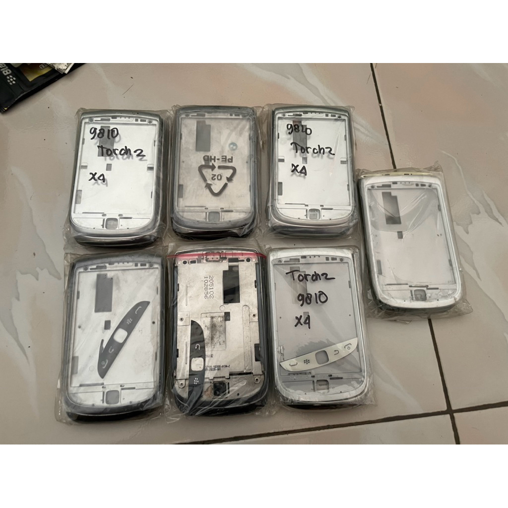 Housing Fullset Original Blackberry 9800 / 9810 Torch