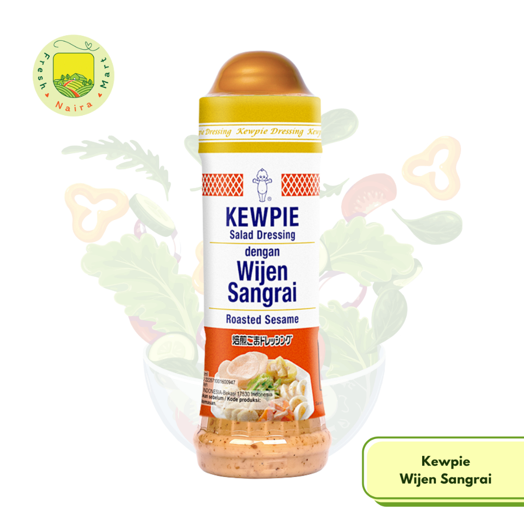 

Kewpie Wijen Sangrai Salad Dressing 200 Ml Original Product