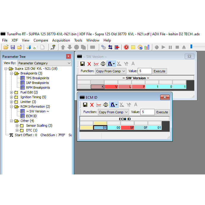 SUPRA X 125 KVL-N21 BIN-XDF