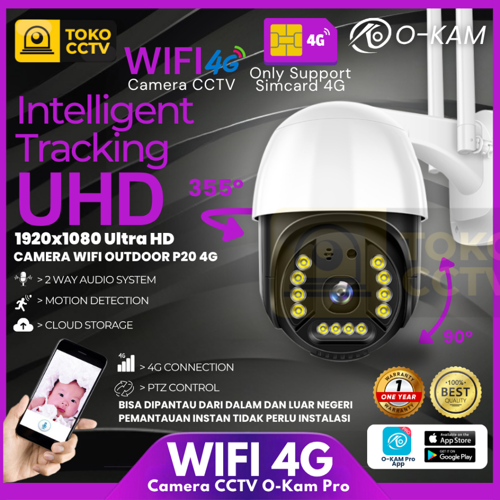 CCTV Camera Outdoor Luar Ruangan Tahan Cuaca Panas Dan Hujan || CCTV Camera Outdoor Tanpa Kabel CCTV