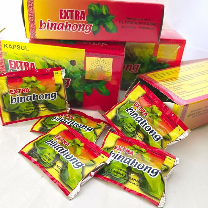 Ekstrak Daun Binahong /Kapsul Binahong 60 Kapsul /Ekstra Binahong Kapsul Pegal Linu