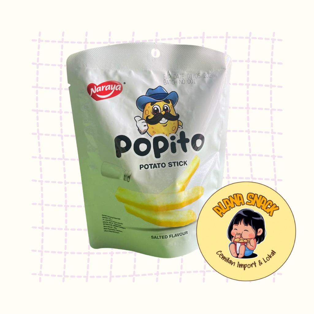 

POPITO KENTANG SALTED 40gram