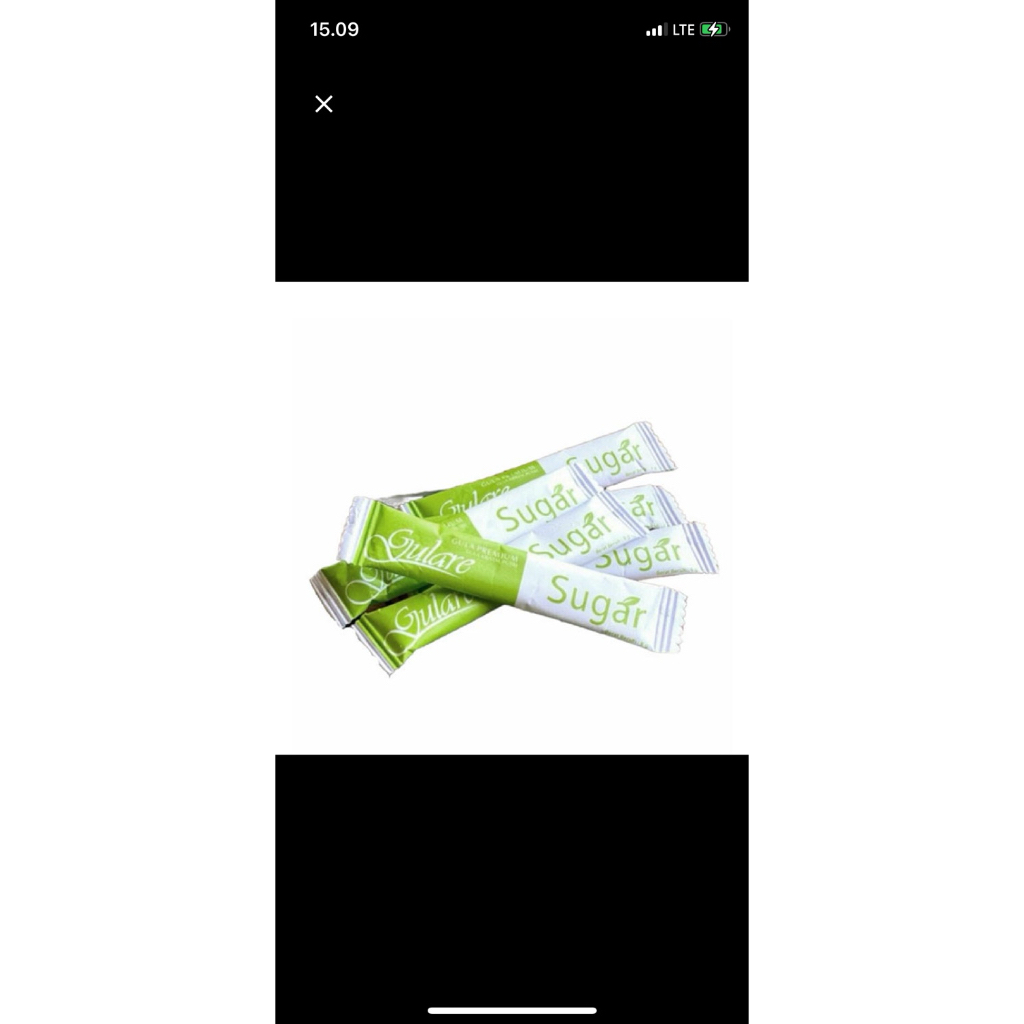 

White sugar sachet stick Gulare 100 pcs