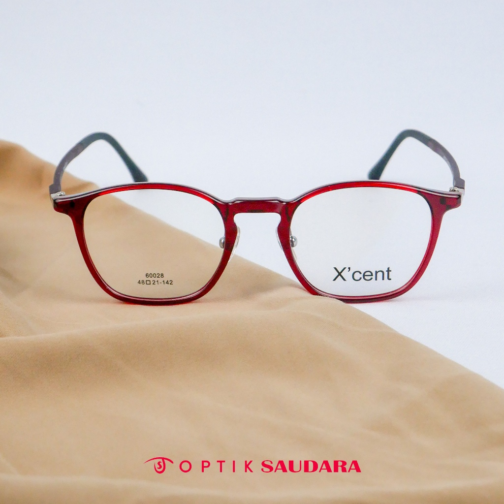 Optik Saudara - Frame Xcent - Kacamata Unisex Elegant F XC60028 C2 48