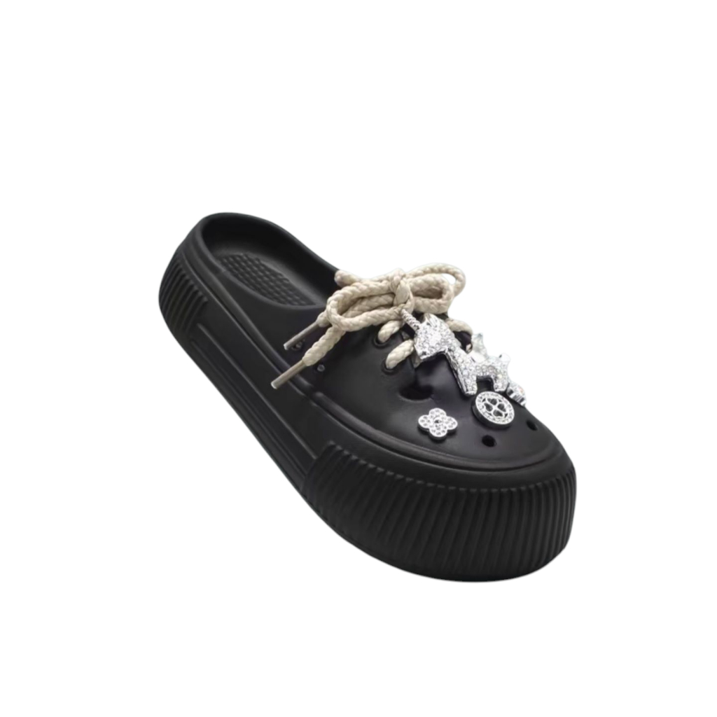 FS Sandal Selop Sandal Wanita Bahan EVA Motif Kuda poni Tali