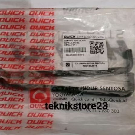 2PCS SHIFTING ROD TRAKTOR CAPUNG METAL / STIK KUPLING BAWAH TRAKTOR QUICK CAPUNG METAL