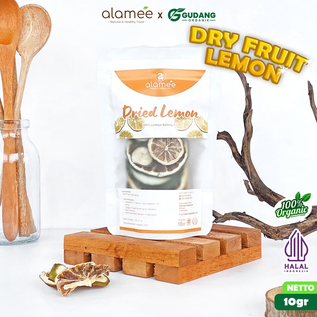 

alamee teh bunga lemon dengan rasa segar dan aroma citrus menyegarkan dalam setiap cangkir 5 gram