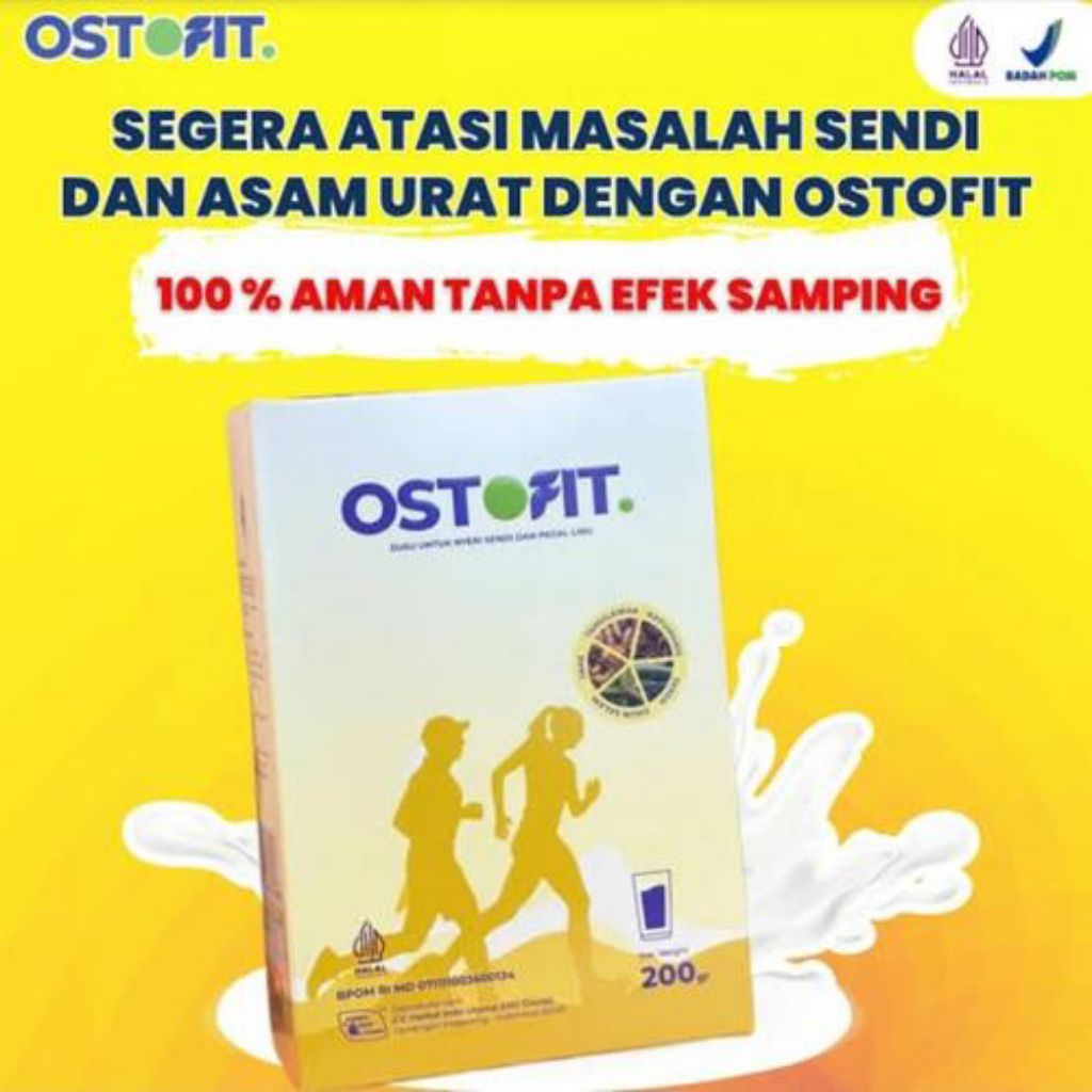 

susu ostofit kualitas bagus untuk obati asam urat sendi dan tulang asli original udah BPOM