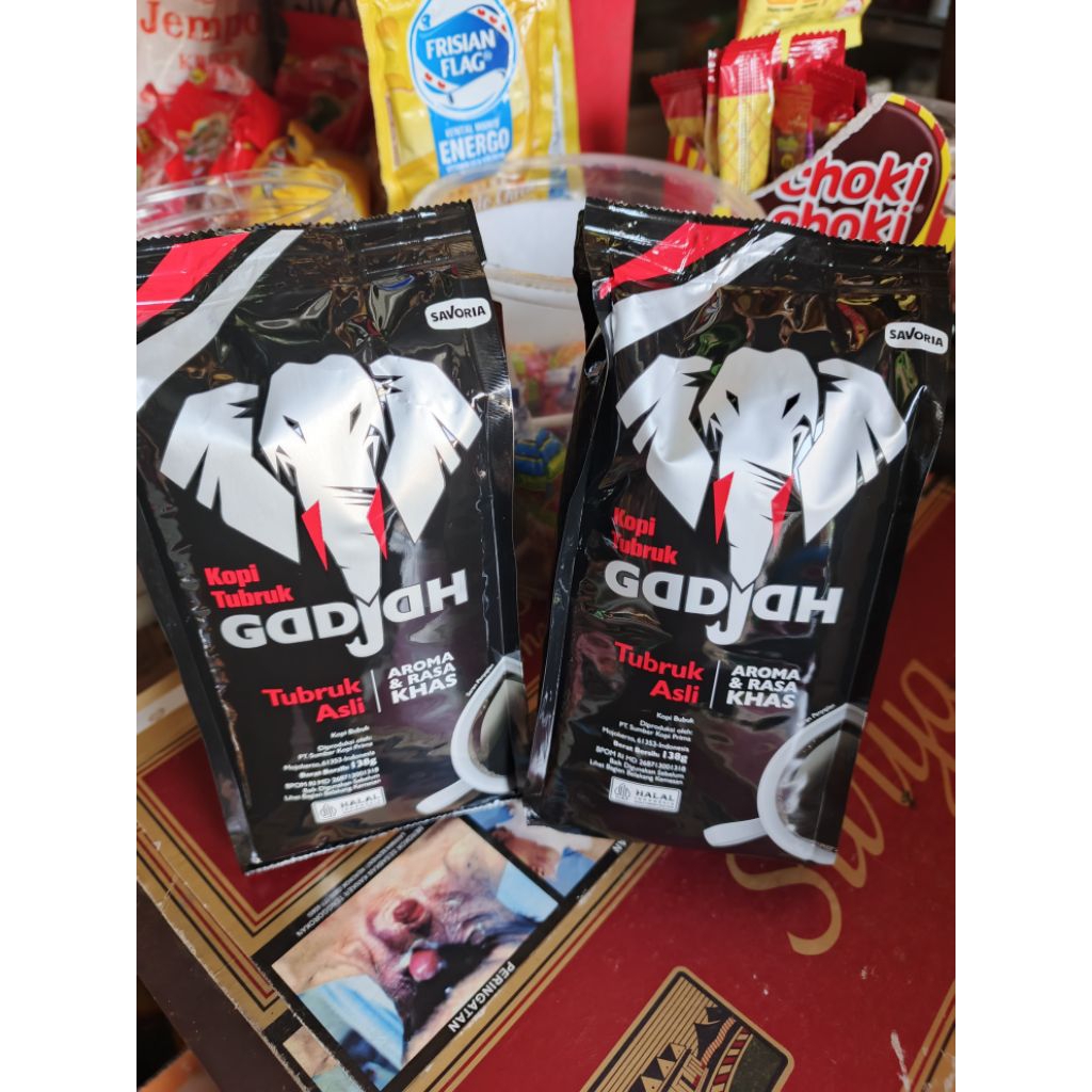 

Kopi Tubruk Gadjah pouch 138gr