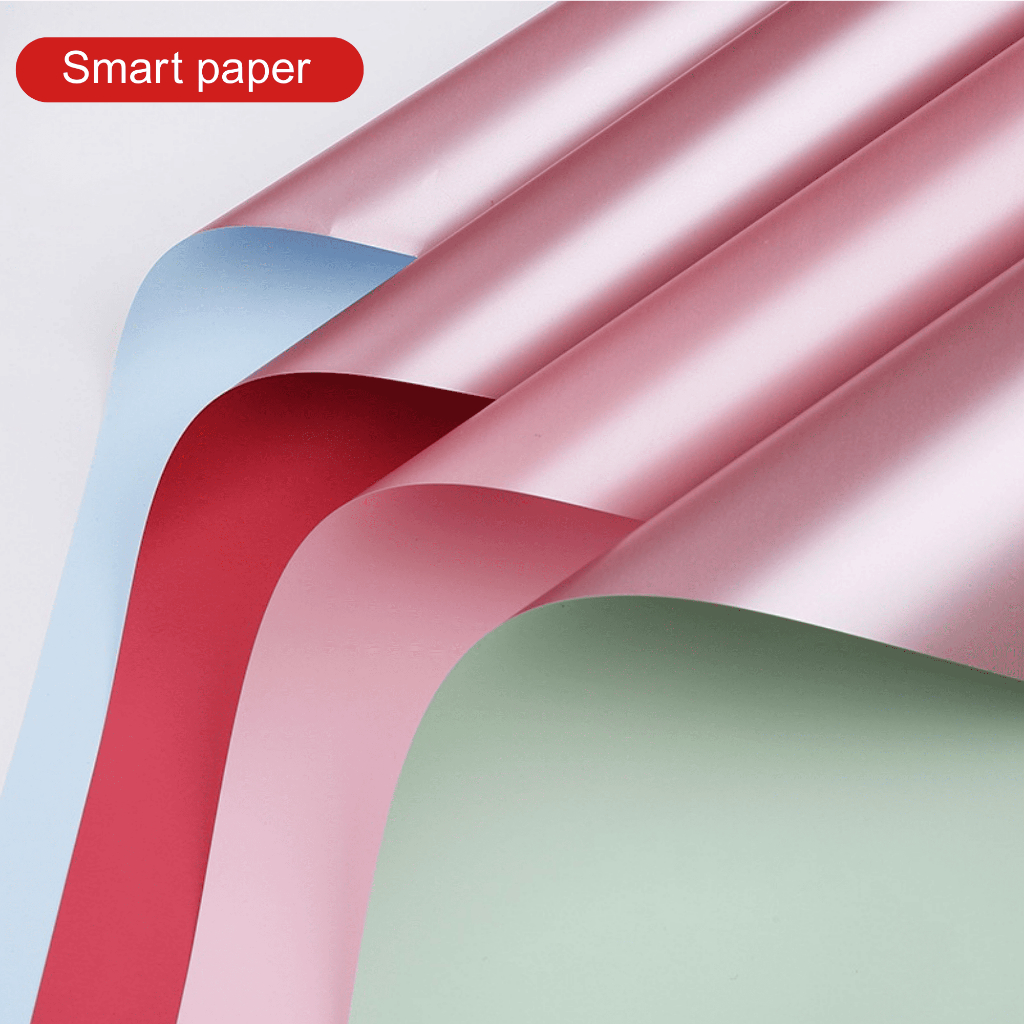 

Isi 20 LEMBAR Kertas Bunga Buket Dua Warna Bi Color Waterproff Flower Wrapping Paper Cellophane Waterproof KB024