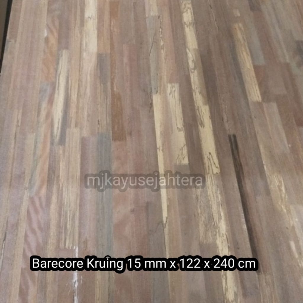 

FJL Board Kayu Keruing Untuk Dinding Tabel Top Meja 15 mm x 122 x 244 cm