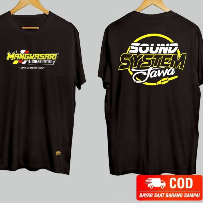 KAOS PRIA MANGKASARI SOUND SYSTEM AUDIO ATASAN BIG SIZE JUMBO PRIA TERBARU