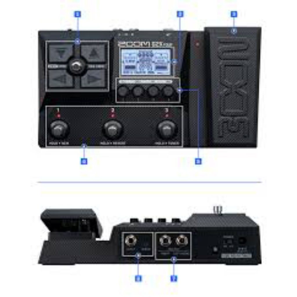 MULTI EFEK  GITAR ZOOM G2X FOUR