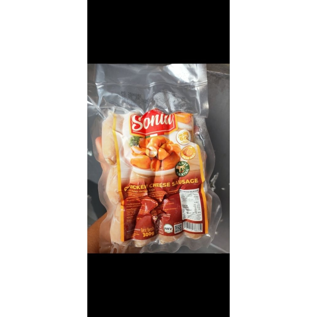 

Sonia Chicken Cheese Sausage 300gr
