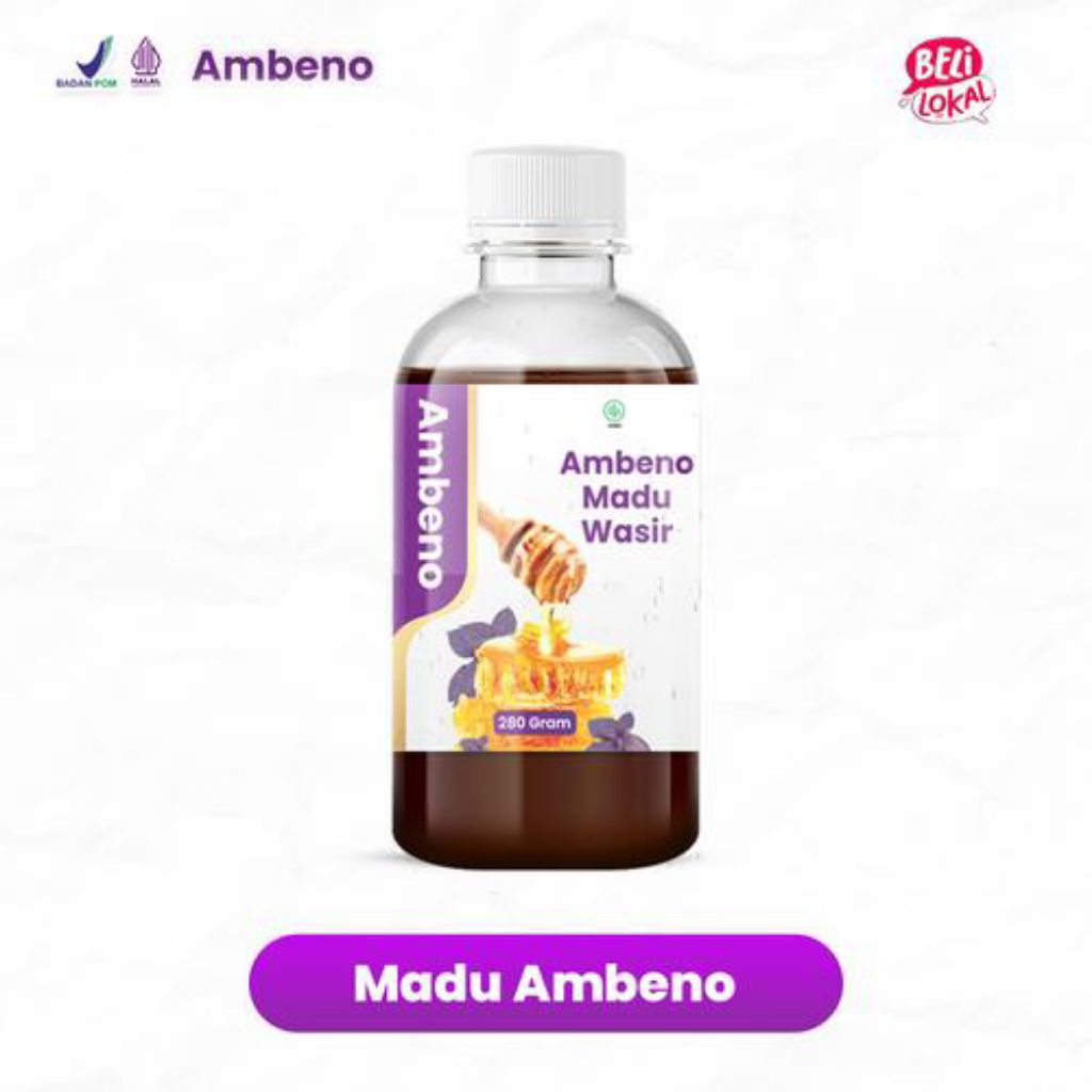 Ambeno-Suplemen Kesehatan-Para penderitas Wasir/Ambeien-Solusi Sehat Bebas Dari Wasir - 1 Botol Madu