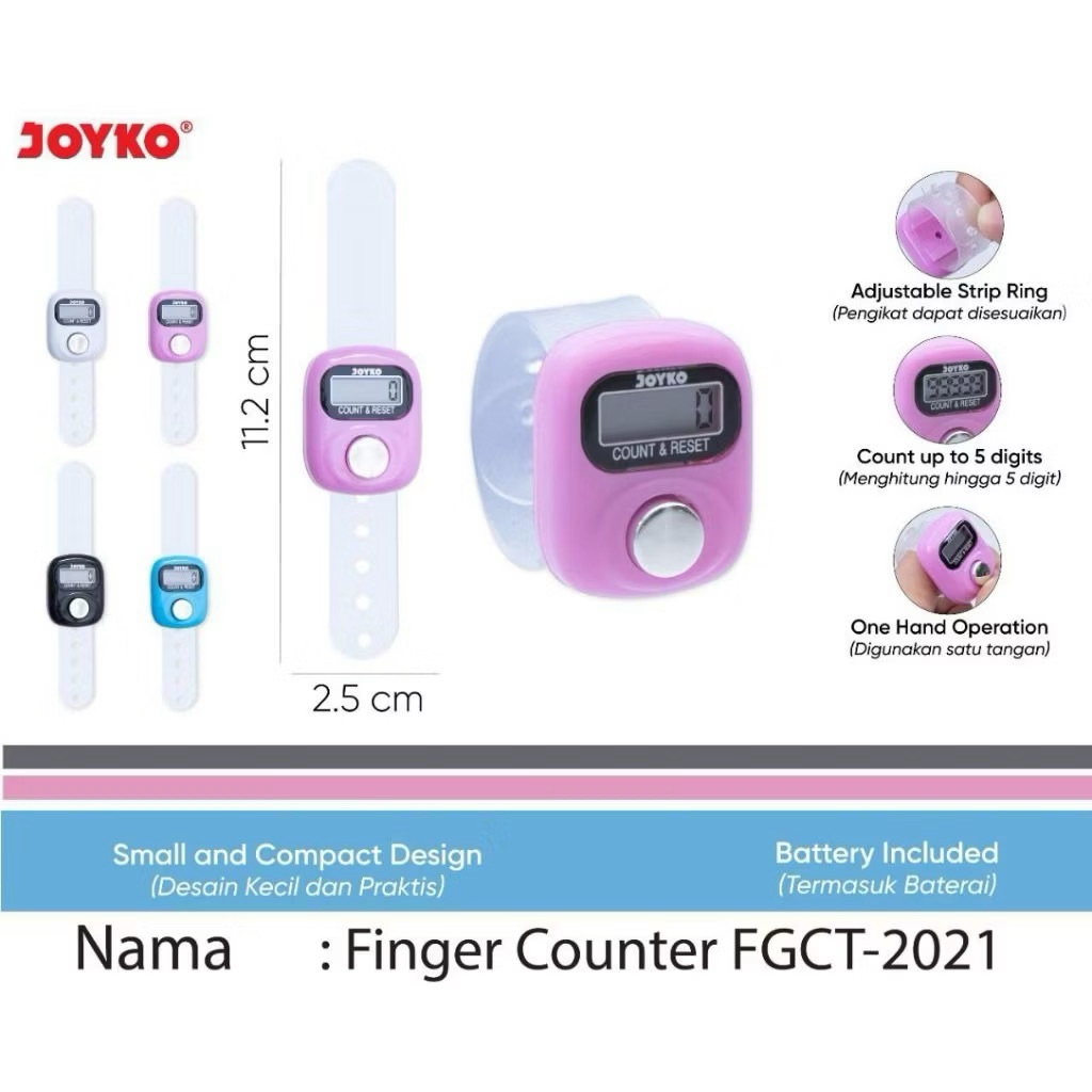

Finger Counter Joyko FGCT-2021 (1pcs)