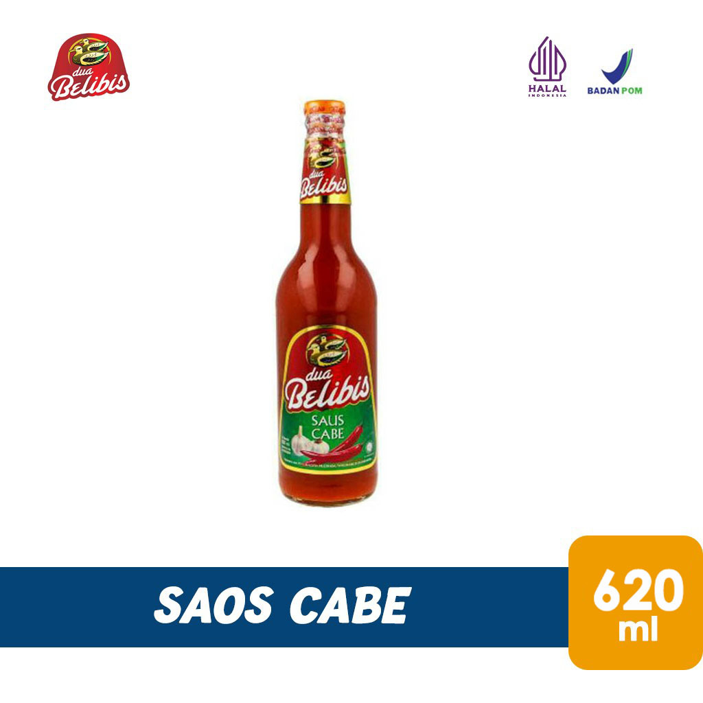 

Saos Cabe Dua Belibis / Saus Sambal (Botol 620ml)