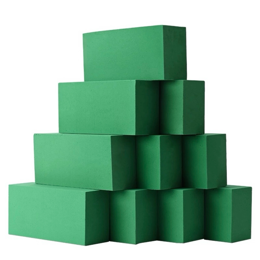 

Busa Basah Buket Warna Hijau Hasans– Floral Foam per Pcs