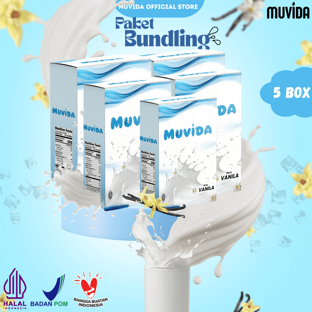 

Muvida Susu High Nutrisi Bundling 5