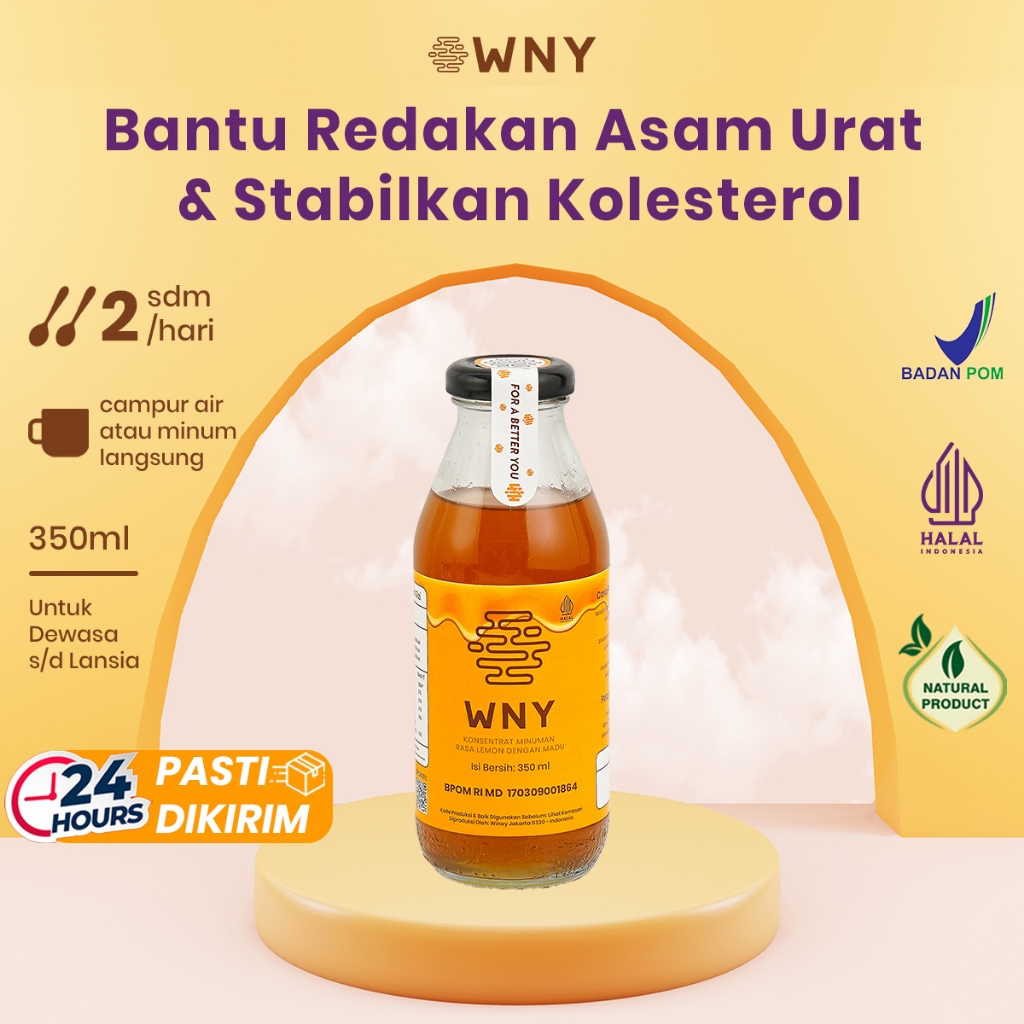 

WNY Solusi Redakan Asam urat & Stabilkan Kolesterol | BPOM | HALAL