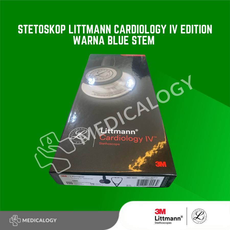 Stetoskop Littmann Cardiology IV Edition Warna Blue Stem